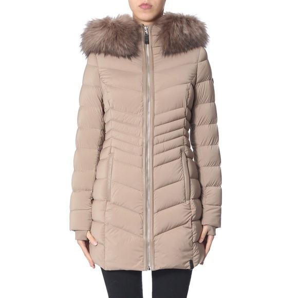 Rudsak Down Jacket with Fur Hood - Picture 1 of 8